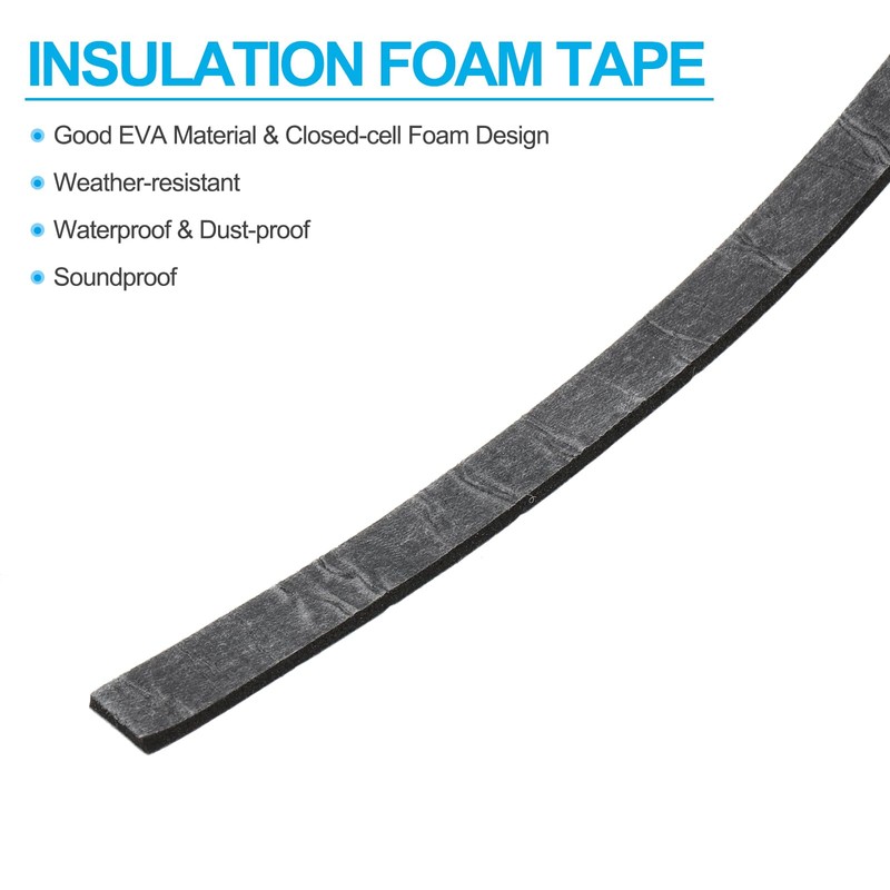 PATIKIL 5/8" W x 1/8" T x 16.4Ft Double Sided