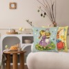 ONFAON Easter Pillow Covers 18x18, Easter Decorations for The Home,