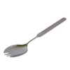 All Stainless Steel Handle, Spoon and Fork, Large