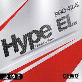 GEWO Rubber Hype EL Pro 42.5, options 1,9 mm, black