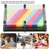 3d Rainbow Pin Art Kids Art Desk Metal Slinky Hand