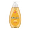 Johnson's Baby Shampoo with Tear-Free Formula for Baby's, Dye-Free, 20.3