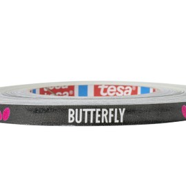 Butterfly Side Tape - 9 mm Width - Black and Magenta - Side Tape to Protect The Edges of Your Table Tennis/Ping Pong Paddles - Available in 1m (2 Rackets) 10m (20 Rackets) and 50m (100 Rackets)