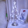 LED Christmas Tree Lamp Battery Powered Spiral Christmas Tree Table