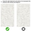 20pcs Peel and Stick Backsplash Tile，12"x12" Self Adhesive Marble Tile