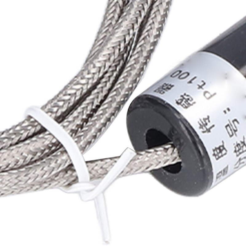 Temperature Sensor Waterproof Pt100 Thermistor Temp Probe for Measurement WZPT‑10