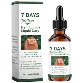 Fungi Nail Liquid 30ml - Onychomycosis Nail Care | Helps Improve Discolored, Cracked & Thickened Toenails & Fingernails | Supports Healthy Nail Renewal