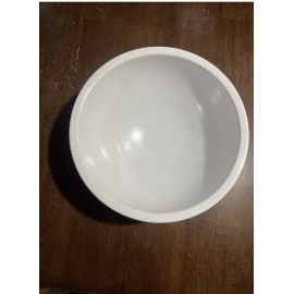 Carlisle Lot of 3 round mixing bowl 3 Quart Carlisle 43743-02 white Melamine BPA-Free