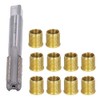 Spark Plug Hole Repair Tools Thread Repair Kit with 10