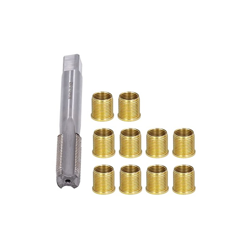 Spark Plug Hole Repair Tools Thread Repair Kit with 10