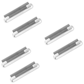 Recliner Pawl Cap for Lazy Boy Recliner Parts |Recliner Replacement Parts fit for La z boy-Lazyboy Recliner Rocker Ratchet Pawl Cap -Silver Galvanized Steel(6 pc)