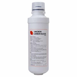 M9MP 1 Micron 8'' Carbon Block Replacement Water Filter Cartridge (Cartridge only)