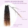 Goddess Box Braids Crochet Hair, 14 Inch Boho Crochet Box