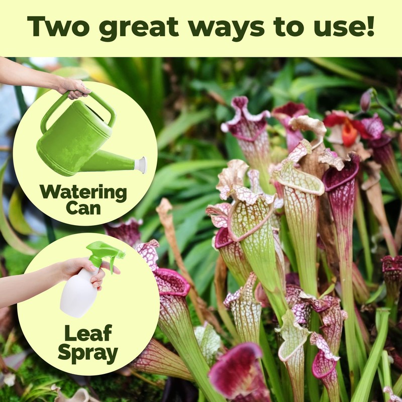 Pitcher Plant Food, Complete Liquid Pitcher Plant Fertilizer, 8 oz