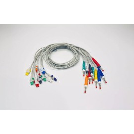 Genetic GE Marquette EKG 10 Leads Banana Cable 210472400120 Compatible-Sam