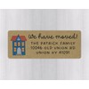 60ct - We Have Moved Return Address Labels, Christmas &