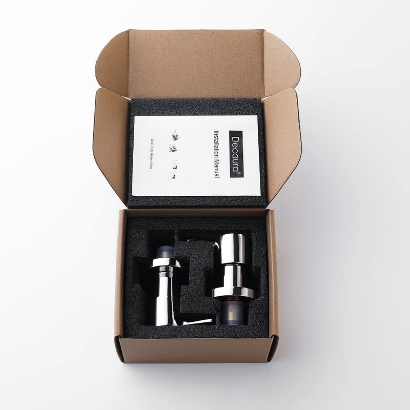 Decaura Watermark Shower Mixer Taps 1/4 Turn Twin Hand Levers