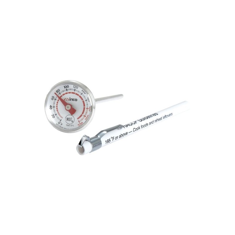 Winco Pocket Test Thermometer with 0 to 220-Degree Fahrenheit Temperature