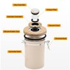 Airtight Coffee Storage Canister Stainless Steel Coffee Container with Measure