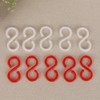 Healifty Plastic S-shaped Hooks Hangers Kitchen Bathroom Spoon Towel Clothes