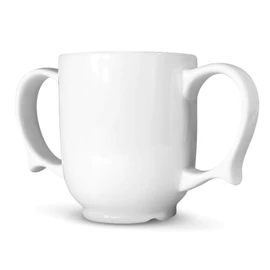 Dignity by Wade Two Handled Cup - White