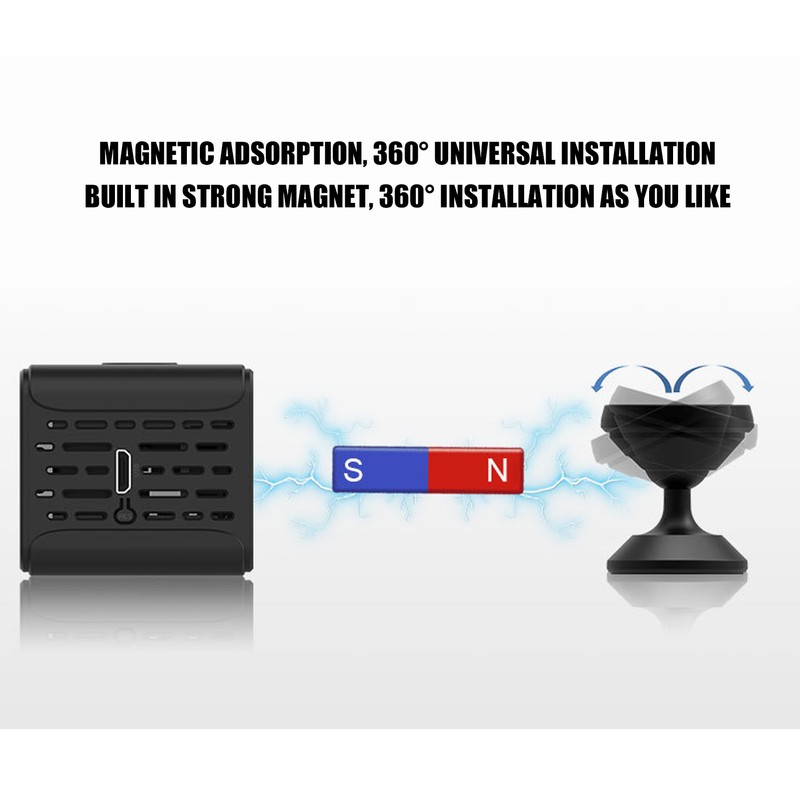 Mini Wireless Camera 1080P Night Vision Motion Detection Camera with