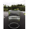 Crate & Barrel Krosno Poland Rise Tealight Glass Candle Holder