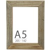 OLD ASHIBA Easy Frame A5 Size Unpainted Scaffolding Plank Old