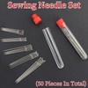 50pcs Sewing Needles Large Eye Sharp Point, Large Eye Stitching