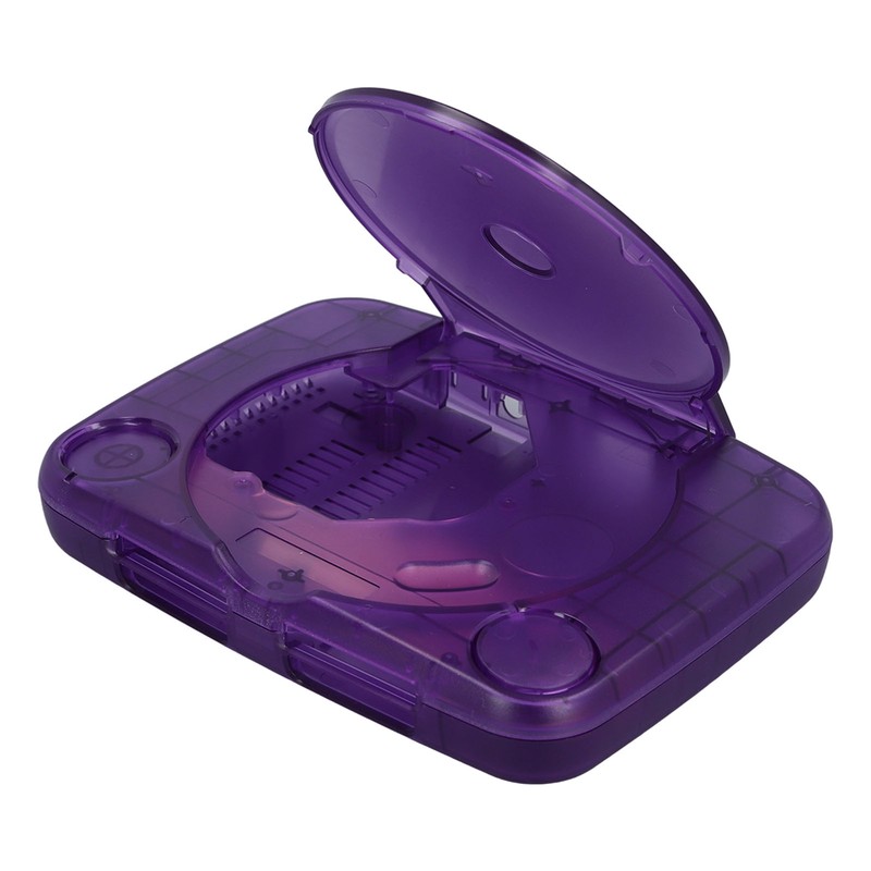 Console Replacement Shell Translucent Retro Console Case for PS1 for