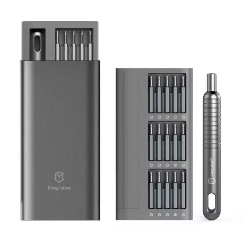 Kingsdun 30 in 1 Magnetic Screwdriver Set Precision Repair Tool