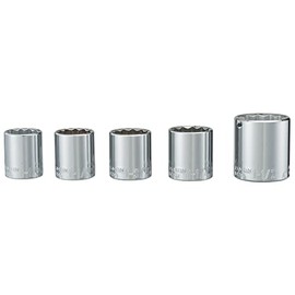 CRAFTSMAN Socket Set, 1/2 Inch Drive, SAE, 5 Piece (CMMT34572)