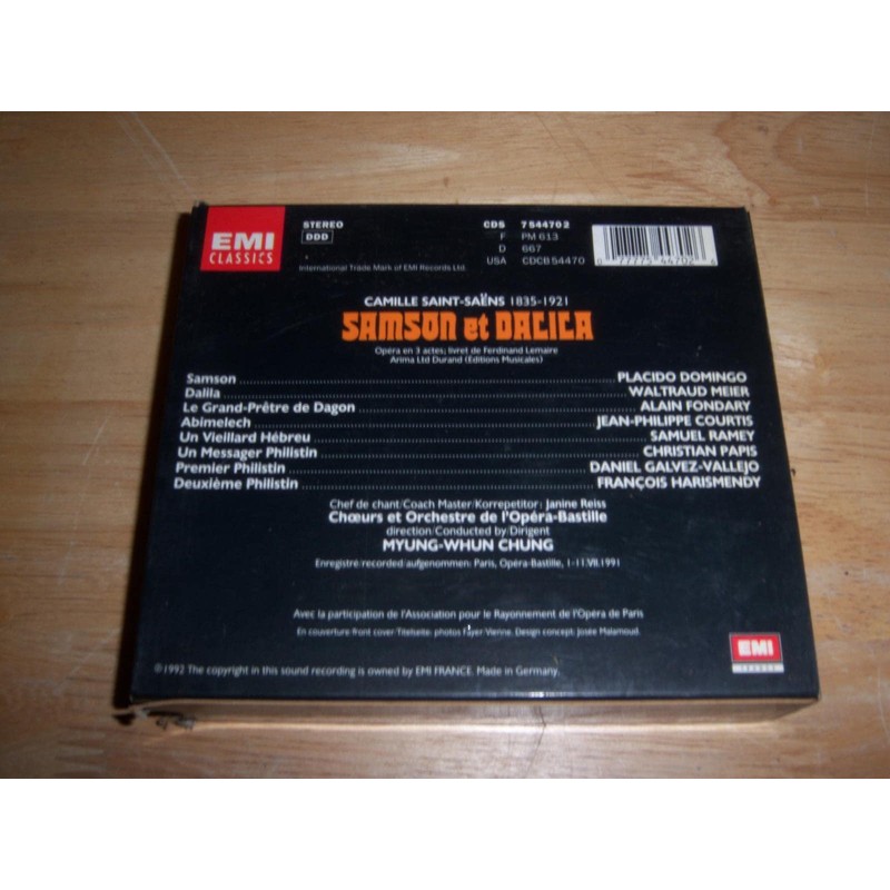 Saint-Saëns: Samson et Dalila