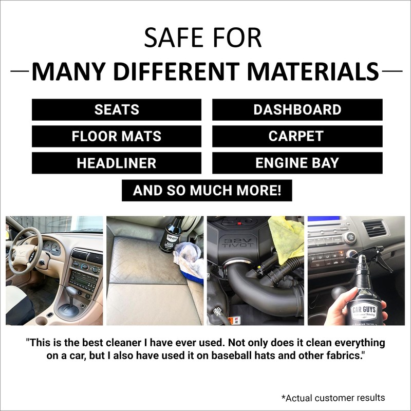 CAR GUYS Super Cleaner | Effective Car Interior Cleaner |