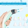 Fabbay 40 Pcs Nasal Aspirator Replacement Tips Silicone Tips for