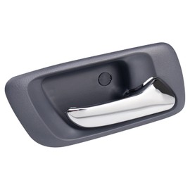 TRQ Rear Right Interior Door Handle Blue Housing With Chrome Lever Passenger Side Compatible with 1998-2002 Honda Accord