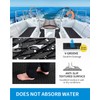 OCEANBROAD Self-Adhesive 48''x16'' Boat Flooring Non-Slip Diamond Pattern Traction Pad