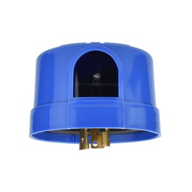 J.LUMI YCA1008 Twist Lock Photocell for Outdoor Lights, UL Listed, Next Gen Electronics, Photocell for Outdoor Lights, Twist Lock Photo Control Light Sensor, Dusk to Dawn Light Sensor, Blue