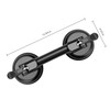FCHO Glass Suction Cups Heavy Duty Aluminum Handle Glass Holder