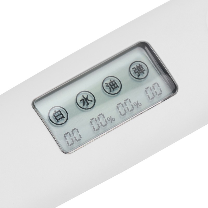 Skin Oil Content Moisture Analyzer Face Skin Elasticity Whitening Degree