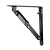 sourcing map Folding Bracket 8 inch 205mm for Shelves Table