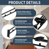 Extendable Clothes Rail, 30 cm Adjustable Clothes Rail, Wardrobe Rail,