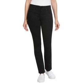 Jones New York Ladies Comfort Waist Jean (6, Black)