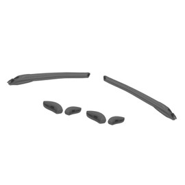 Millersawp Flak 2.0 XL OO9188 Replacement Rubber Kits Compatible with Oakley Sunglass-Grey