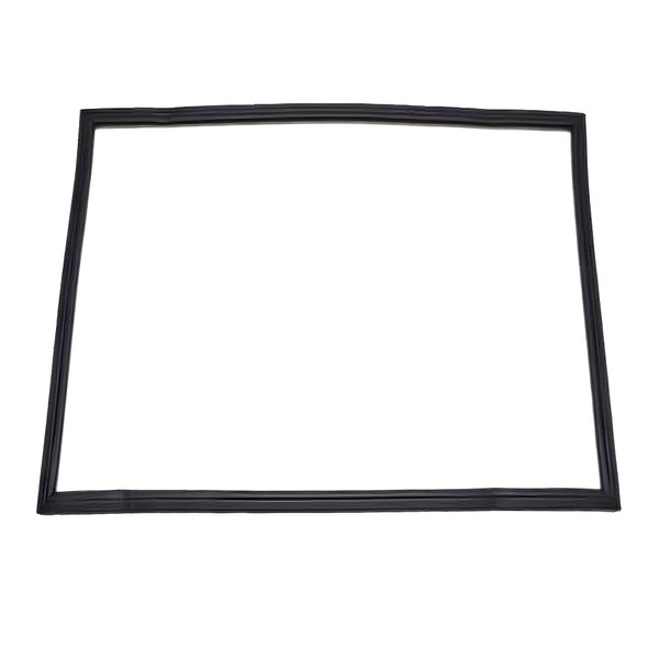 Whole Parts Black Refrigerator Freezer Door Seal Gasket with Built-in