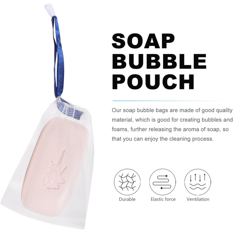 Bolsa De Burbujas De JabóN 20 Piezas Red Espuma Para