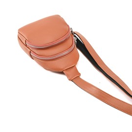 Small Crossbody Sling Bag Faux Leather Fanny Packs Purses Shoulder Chest Bag for Women Teen Girls