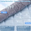 Dog Cooling Mat, 36"x24"Washable Cooling Mat for Dog, Foldable Kennel