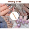 Heclia 4 Pcs Professional Cat Eye Nail Art Kit 3-in-1