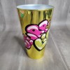 7-11 Limited Edition 7-11 Chrome Silver & Gold Plastic Slurpee